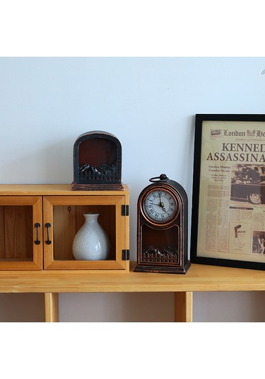 Suofeng Led Retro Dekoratif Ateş Efekti Şömine Lambası - Tip B, Usb/batarya, Ev Bahçe Parti Dekoru Diğer