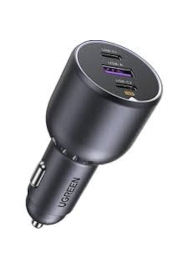 Ugreen 130w 3 Portlu Araç Içi Şarj Cihazı Çakmaklı 35025 Siyah