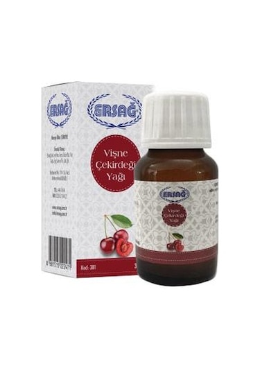 Ersağ Vişne Çekirdeği Özlü Bakım Yağı 30 ML