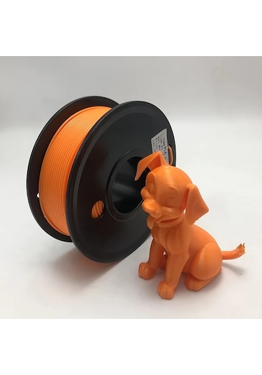 Techbloom Yüksek Kaliteli Pla Filament Orange 250g 1.75mm +/- 0.02mm Çoğu Fdm 3d Yazıcı Uyumlu