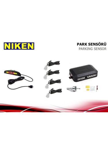 Nıken Park Sensoru Led Ekran Ses Ikazlı Grı