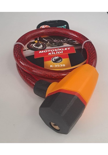 Ksmart Bisiklet Ve Motosiklet Kilidi Anahtarlı K-3538