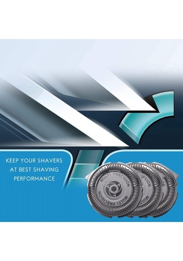 Joyhub Philips S5000 S5420 S5380 S5351 İçin 6'lı Sh50 Yedek Tıraş Başlığı Tıraş Makinesi Yedek Başlığı Lah13e