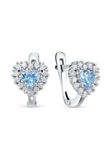 Gold Plaza Jewelry Çocuk Küpeleri Gümüş 925 Kalp Şekili 143368214 Diğer