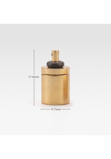 Mufunye Kuru Bakır Kamp Gaz Tankı Doldurma Adaptörü - Hızlı, Korumalı, Leakage Önleyici - Kamp Stove Aksesuarı 1 Adet Çok Renkli