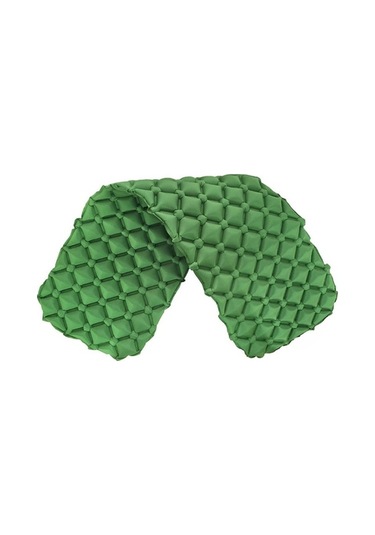 Wondernest Zeytin Yeşili Yatak Üstü Uyku Ultra Tpu Su Şişme Sırt Pedi Matı Katlanabilir Hafif Gm-am00 Su Geçirmez Çantalı Altın