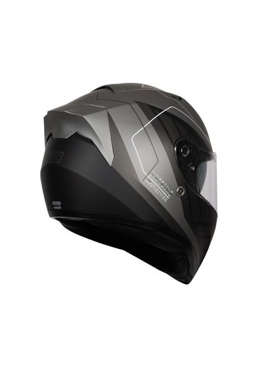 Origine Strada Linestyle Kapalı Kask Siyah - Titanyum