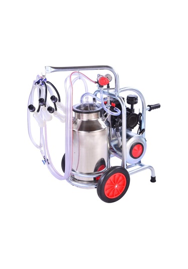 Tek Sağım Süt Sağma Makinası Tek Güğüm - Paslanmaz - Keçi - Koyun
