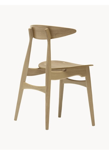 Ch33t Kayın Ahşap Sandalye - Hans J. Wegner Tasarımı, Danimarka Naturel