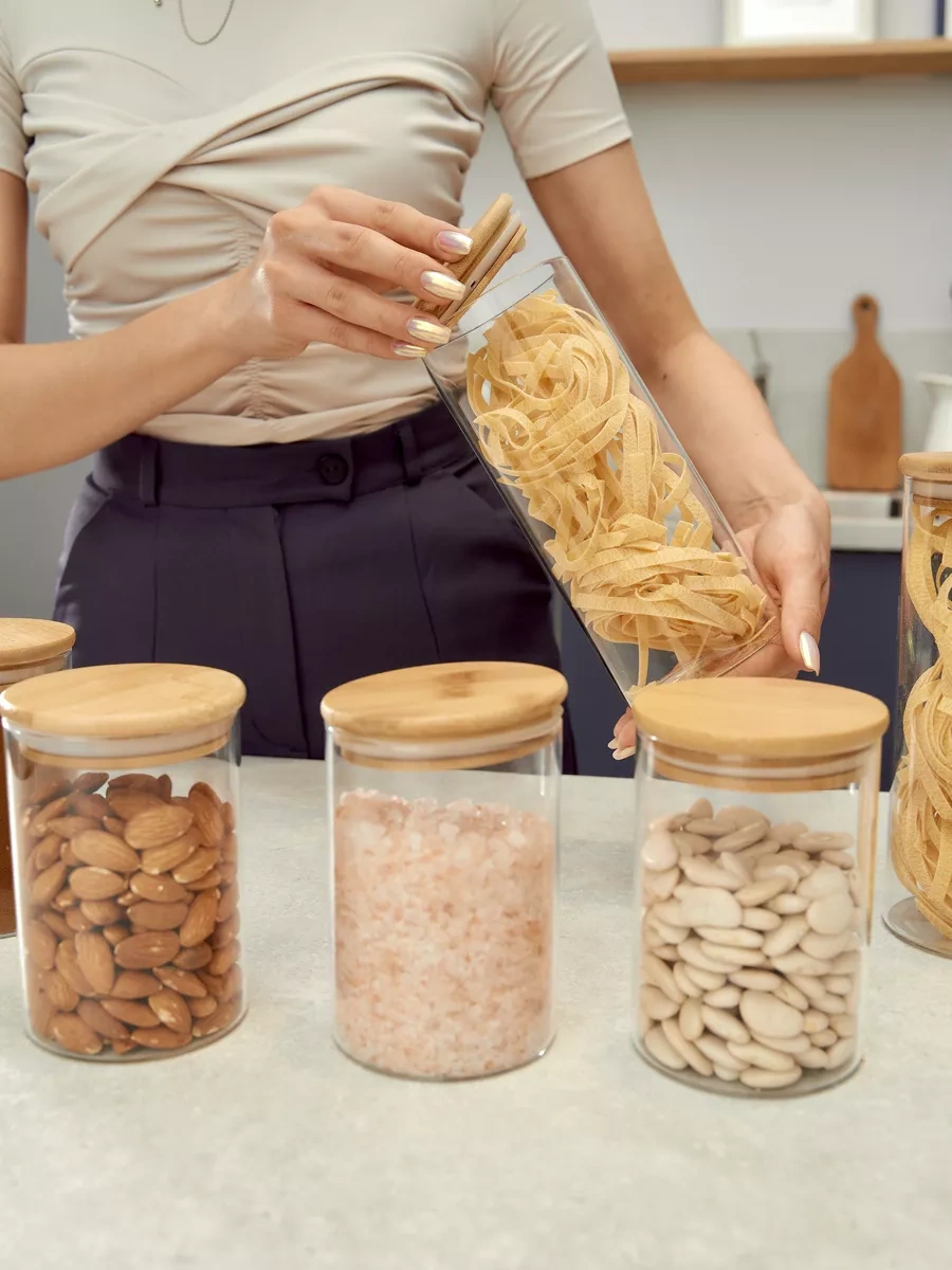 Beautihome Cam Şişe Seti Açık Ürünler İçin 174404366