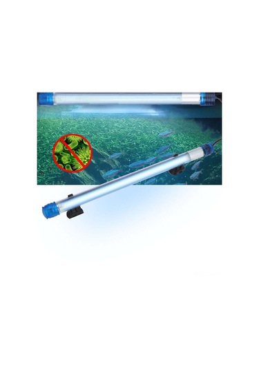 Qingmipy Akvaryum Uv Cihazı 9w 220v Avusturya Standartı Su Temizleme Ve Bakteri Yok Edici Dalgıç Işık Süpürge Kupa Braketli