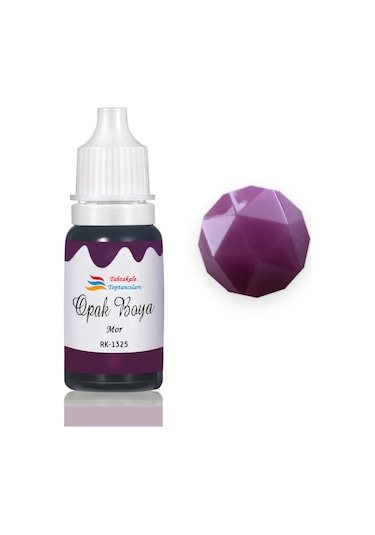 Epoksi Reçine Opak Boya Pigment Opak Epoksi Boyası 20 Ml Mor - 1325