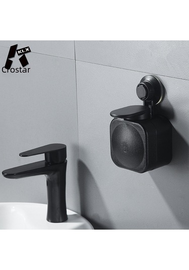 Shineyee Banyo Duş Jeli Dispenseri, Sürekli Plastik, 200ml, Sünger Tutucu, Delme Yok, Duvar Montajlı, Kolay Dolum, Hijyenik, Ev Ve İş Yeri Kullanıma Uygun Beyaz Diğer