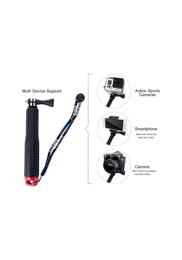 Eken H9r Suya Dayanıklı Teleskopik Kaliteli Monopod Selfi Çubuk