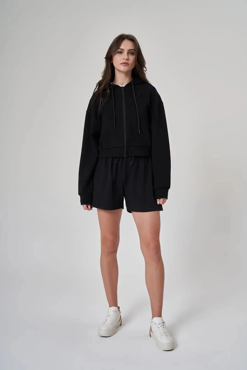 Exuma Kadın Eşofman Üstü-1529109 Siyah 1529109-sıy Siyah