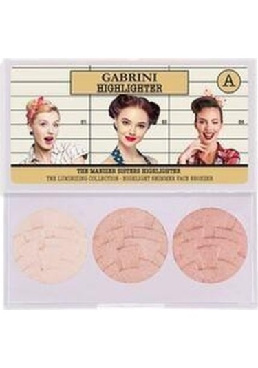 Gabrini Highlighter Aydınlatıcı Paleti 3'lü