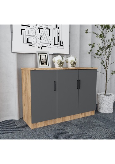 Bubble 5'li Ofis Takımı  Model 5 Çam Füme