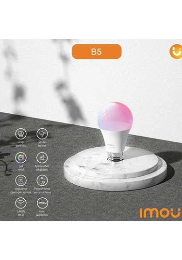 Imou Cl1b-5-e27 Akıllı Wi-fi Led Ampul