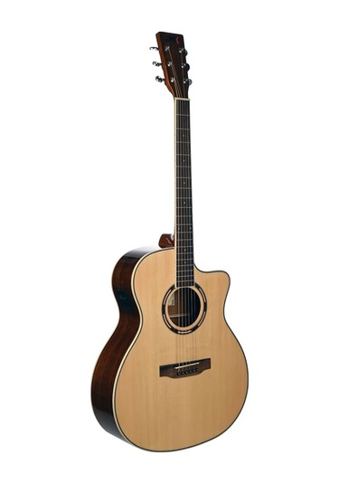 Dmx Guitars Gn200 Nat Elektro Akustik Gitar