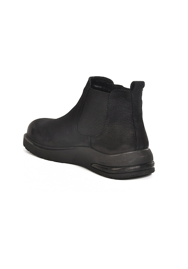 Siyah Nubuk Hakiki Deri Erkek Chelsea Bot 260042 M Çok Renkli