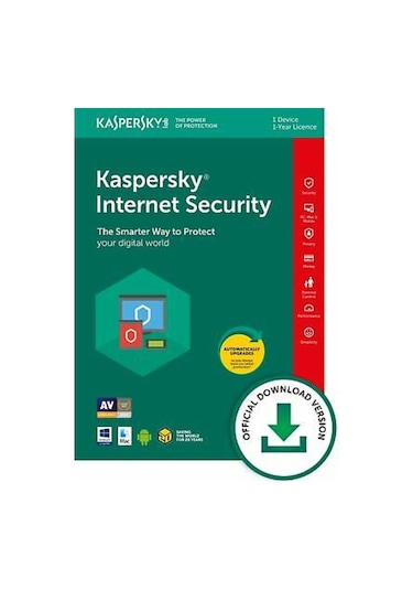 Kaspersky Internet Security 2022 1 Bilgisayar 1 Yıl (428144989)
