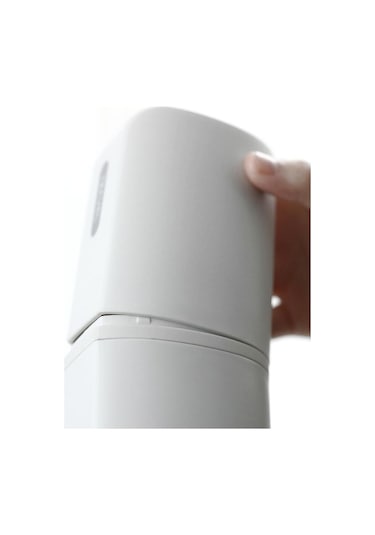 Sones İş Seyahatleri İçin Taşınabilir Diş Fırçası Kapları Kapaklı Yaratıcı Ağız Suyu Kapları, Stil: Alt Şişeli Gri Beyaz