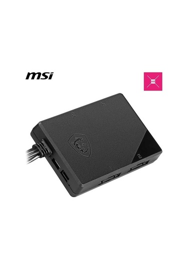Msı Mpg Ez120 Argb-w Kasa Fanı+kontrol Ünitesi Beyaz 3-lü Paket