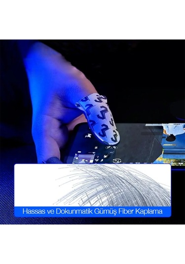 Memo Fs02 Ter Geçirmez Profesyonel Oyun Parmak Eldiveni