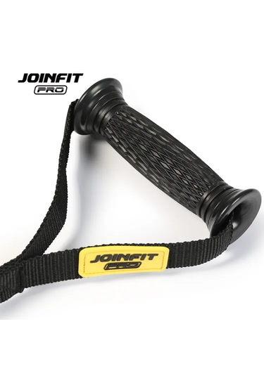 Joinfit Pro Tek El Çekiş Aparatı - 2 Adet Fitness Ekipmanı Siyah