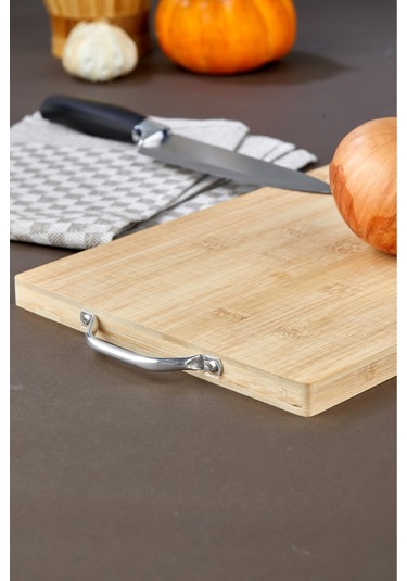 Cooker Bambu Kesme Doğrama Sunum Tahtası Ckr3295 Kahverengi 32x22 Kahverengi