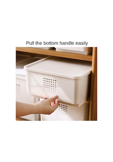 Sones Masaüstü Saklama Kutusu Kozmetik Bitirme Kutusu, Stil: Küçük Kısa Kapaksız Diğer