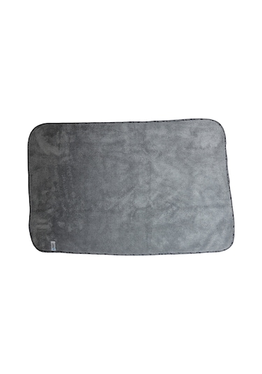 Spark 2316 Mikrofiber Peluş Oto Kurulama Bezi 60X90 Cm. Gri 1 Adet