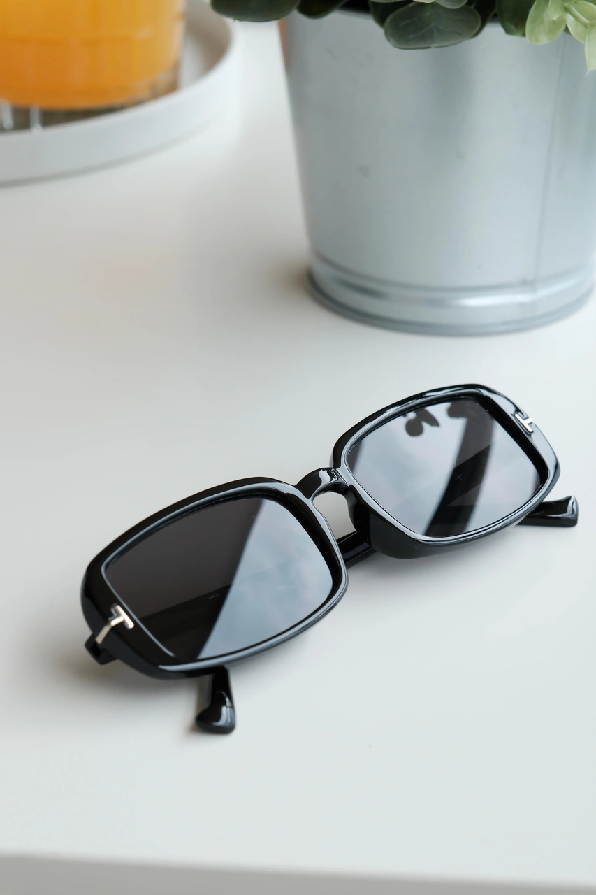 Royal Eyewear Re1005 Siyah Güneş Gözlüğü Siyah - Mavi