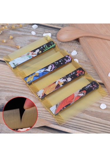 Çift Taraflı Kafa Bit Tarağı Reçine Yoğun Dişli Tarak Kepek Önleyici Tarak Kuaförlük Tarağı Saç Bakım Aksesuarları Aracı Bit Tarağı