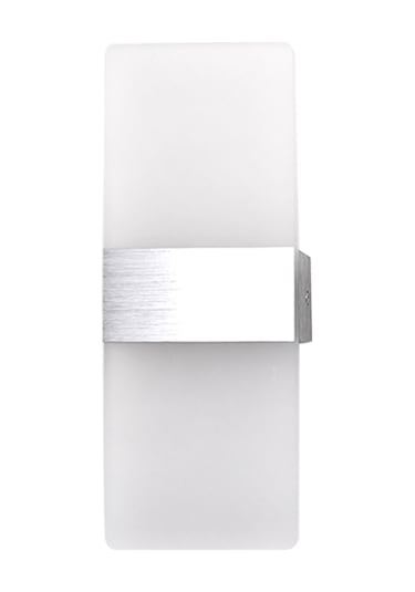 Geeksen Modern Led Duvar Aydınlatma - 6w Akrilik & Alüminyum Yukarı Aşağı Işık, Yatak Odası Ve Koridorlar İçin Diğer