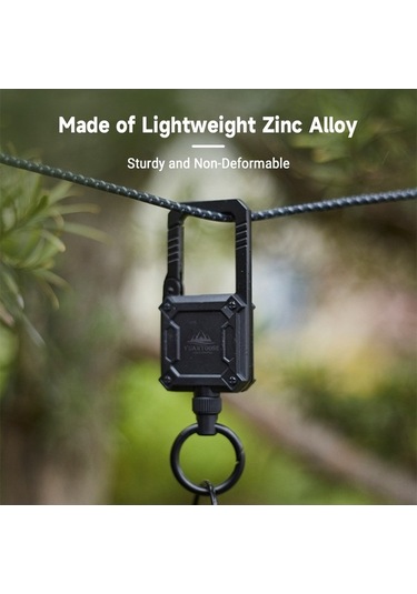 Pazly Dayanıklı Zincirli Çekmeli Anahtarlık - Uzun Bileklik, Manyetik Karabina, Çinko Alaşım, Çok Renkli, Anahtar & Araba Anahtarı İçin Çok Renkli