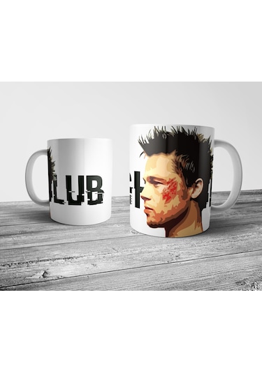 Pixxa Fight Club / Dövüş Kulübü Kupa Bardak Model 3