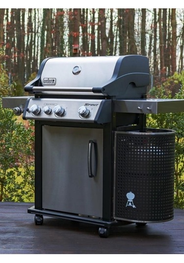 Weber Spirit Spx-335 Smart Gazlı Barbekü 3 Brülör Xl Sear Zone Weber Connect-177 Siyah