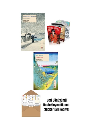 Meteliksiz Öğrenci + İnsanlığımı Yitirirken 3 Cilt Set + Koş Melos