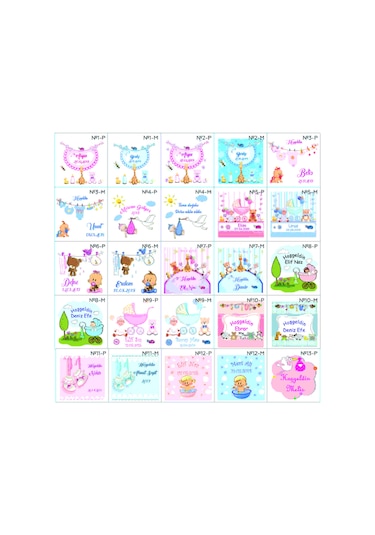 Famous Bebek Şekeri Lavanta Kesesi Bebek Mevlüt Hediyelik