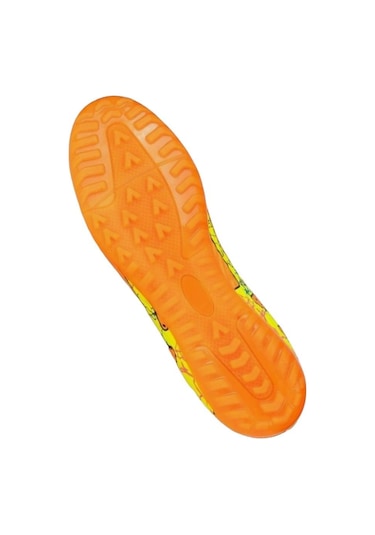 Çoraplı Bilekli Boğazlı Halısaha Futbol Ayakkabısı Sarı - Turuncu-sarı Sarı