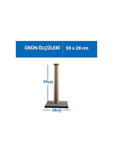 Herniks Çubuk Kedi Tırmalama Tahtası 50 CM