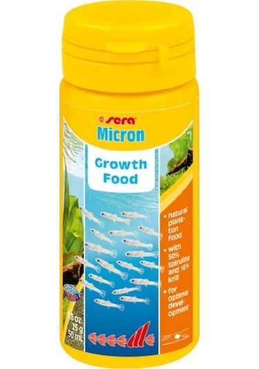 Sera Micron Nature Yavru Balık Yemi 50 ML