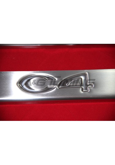Citroen C4 Hb Krom Kapı Eşiği Tk 2005-2010 4Kapı Paslanmaz Çelik N11.8024