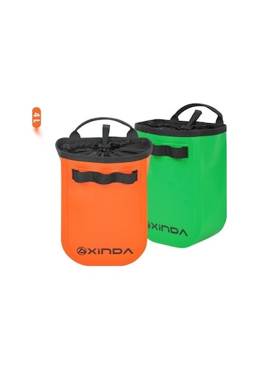 Pazly Dayanıklı Tırmanış Çantası - Hafif, Çok Amaçlı, Portatif 4l Yeşil Yeşil