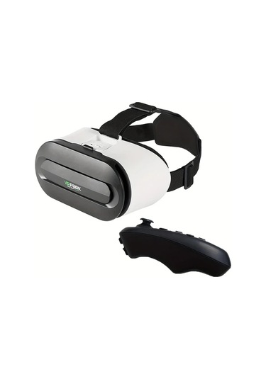 Xuweiwei 2025 Vr Başlığı Y03 Entegre Sinema Ses Kalitesi Rahat Baş Kayışı Kablosuz Oyun Kumandası Şık Siyah Beyaz Tasarım Batarya Gerektirmeyen