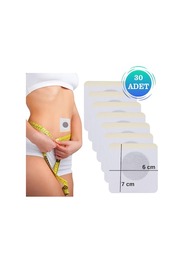 Slim Patch Göbek Bandı 30 Adet Zayıflama Bandı Iştah Kesici