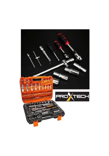 PROXTECH Profesyonel 112 Parça Çok Fonksiyonlu 1/2 Ve