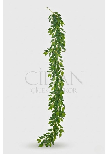 Cihan Çiçekçilik Yapay Adana Sarmaşığı - 180 Cm Yeşil