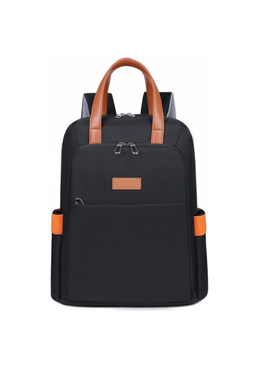 Su Geçirmez Kadın Sırt Çantası, Çok İşlevli, İşe Gidip Gelme, Siyah